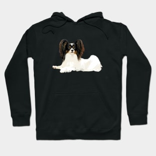 Papillon - Look at those butterfly ears! Hoodie